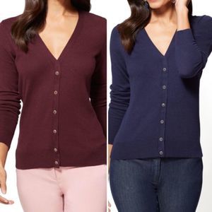 NY&C Cardigan W Jeweled Buttons bundle. Size:S